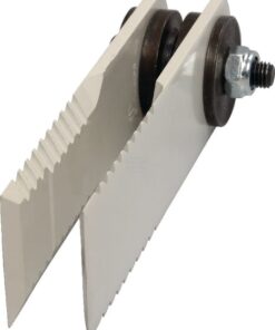 Set cuchillas trituradora de paja rectas, superficie endurecida
