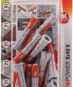 Plug Duopower 8x40 K 18pcs