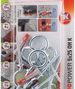 Plug Duopower 5x25 OH K 8pcs 6 Plug Duopower 5x25 OH K 8pcs