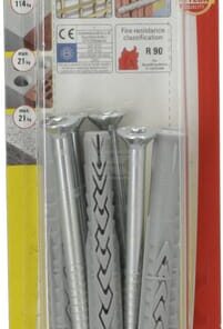 Fijación de marco SXRL 10x120 4 piezas 4 Frame fixing SXRL 10x120 4pcs