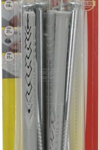 Fijación de marco SXRL 10x160 4 piezas 4 Frame fixing SXRL 10x160 4pcs