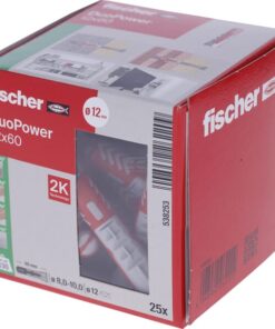 Enchufe Duopower 12x60, caja 25 uds.