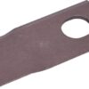 Cuchilla cortacésped RH 105x48x4 mm agujero oval 23,0x20,5 mm Adecuado para Vicon