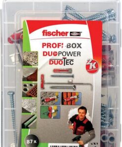 Profi-Box Duopower plug/screw assortment 87pcs