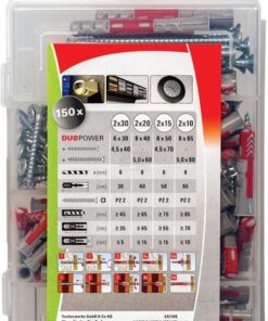 Profi-Box Duopower plug/screw assortment SL 150pcs 9 Profi-Box Duopower plug/screw assortment SL 150pcs