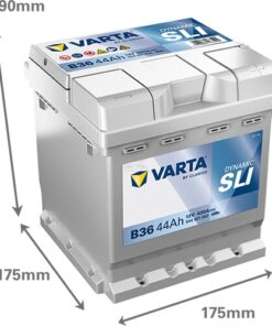 Batería, 12V 44Ah 420A, B36 VARTA Dynamic SLI