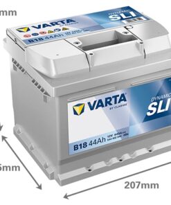 Batería, 12V 44Ah 440A, B18 VARTA Dynamic SLI