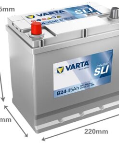 Batería 12V 45Ah 300A B24 VARTA Dynamic SLI