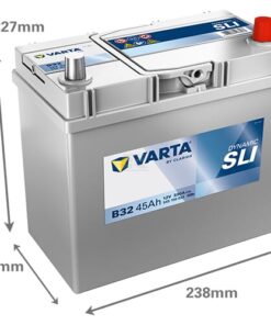 Batería, 12V 45Ah 330A, B32 VARTA Dynamic SLI