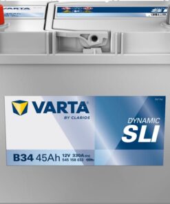 Batería, 12V 45Ah 330A, B34 VARTA Dynamic SLI
