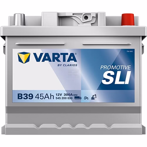 Batería, 12V 45Ah 300A, B39 VARTA Promotive SLI 2 Batería, 12V 45Ah 300A, B39 VARTA Promotive SLI