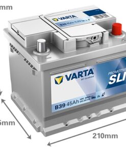 Batería, 12V 45Ah 300A, B39 VARTA Promotive SLI 18 Batería, 12V 45Ah 300A, B39 VARTA Promotive SLI