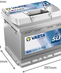 Batería 12 V 45 Ah 400 A B20 VARTA Dynamic SLI 17 Batería, 12V 45Ah 400A, B20 VARTA Dynamic SLI