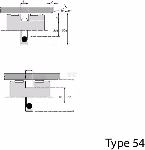 Empaquetadura pistón 70x59x4.2mm Kramp