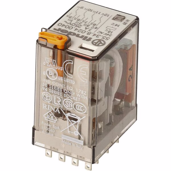 Relay 4W 7A 24V AC 1 Relay 4W 7A 24V AC