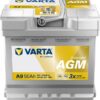 Batería, 12V 50Ah 540A, A9 VARTA Dynamic AGM