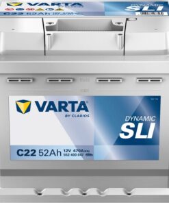 Batería, 12V 52Ah 470A, C22 VARTA Dynamic SLI
