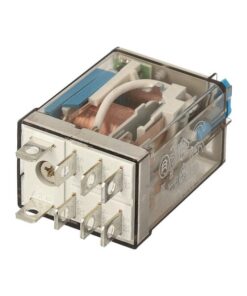 Relé, 2 polos, 24V/CC