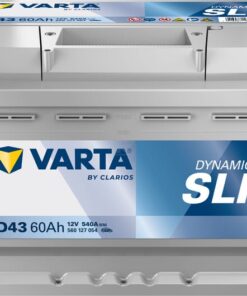 Batería, 12V 60Ah 540A, D43 VARTA Dynamic SLI