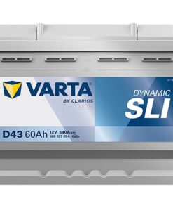 Batería, 12V 60Ah 540A, D43 VARTA Dynamic SLI