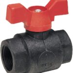Llave 2 vías de PVC 1/2"-1/2"