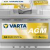 Batería, 12V 60Ah 680A, A8 VARTA Dynamic AGM