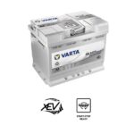 Battery 12V 60Ah 680A AGM XEV A8 VARTA