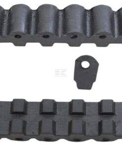 Conveyor belt connecting with Z-609 link