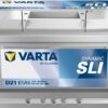 Batería, 12V 61Ah 600A, D21 VARTA Dynamic SLI