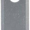 Cuchilla izda./dcha. de segadora 94 x 40 x 3 mm orificio Ø 16,25 mm adecuada para Kuhn/New Holland (paquete de 25 unidades)