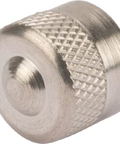 Tapón válvula, metal, extra corto