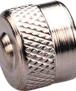 Tapón válvula, metal, extra corto
