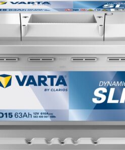 Batería, 12V 63Ah 610A, D15 VARTA Dynamic SLI