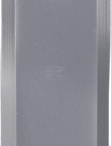 Cuchilla izda. de segadora 122 x 45 x 4 mm orificio Ø 18,25 mm adecuada para Kuhn (paquete de 25 unidades)
