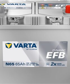 Batería, 12V 65Ah 650A N65, VARTA Dynamic EFB