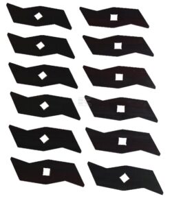 Blade set x12 360/380 3 Blade set x12 360/380
