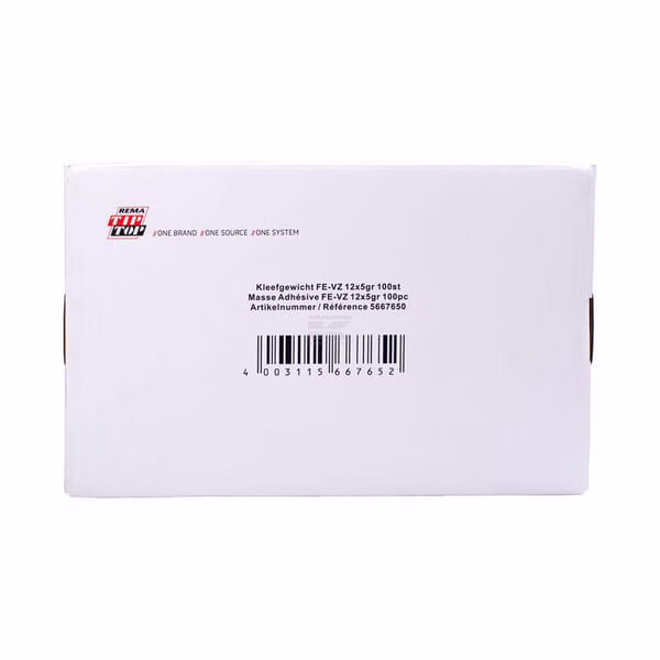 Peso adhesivo FE-VZ 12x5g 100 3 Peso adhesivo FE-VZ 12x5g 100