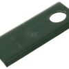 Cuchilla de segadora, recta 102 x 46 x 3; Ø 19