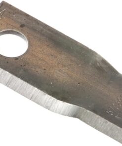 Cuchilla izda. de segadora 107 x 48 x 4 mm orificio Ø 19 mm adecuada para Niemeyer 5 Cuchilla izda. de segadora 107 x 48 x 4 mm orificio Ø 19 mm adecuada para Niemeyer