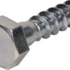 Tornillo para madera DIN 571 12 x 80 mm, hexágono 19 mm, Kramp