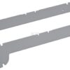 Soporte de aluminio de 30 cm para consola (2 uds.)