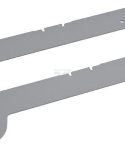 Soporte de aluminio de 30 cm para consola (2 uds.)