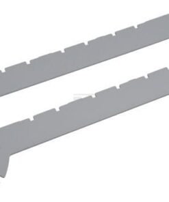 Soporte de aluminio de 37 cm para consola (2 uds.)