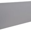 Panel liso 30 x 66,5 blanco/aluminio