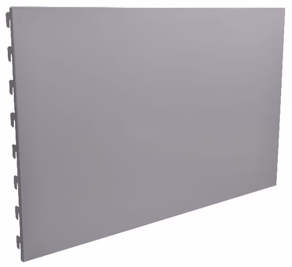 Panel liso 40 x 66,5 blanco/aluminio 1 Panel liso 40 x 66,5 blanco/aluminio