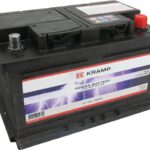 Batería 12 V 72 Ah, 680 A, Kramp