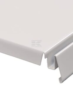 Estantería 37x100 cm, blanco-crema