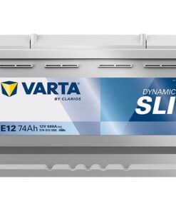 Batería, 12V 74Ah 680A, E12 VARTA Dynamic SLI