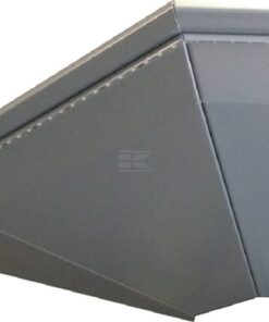 Barra LED áng. ext. bla./alu.