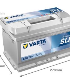 Batería, 12V 74Ah 750A, E38 VARTA Dynamic SLI 15 Batería, 12V 74Ah 750A, E38 VARTA Dynamic SLI